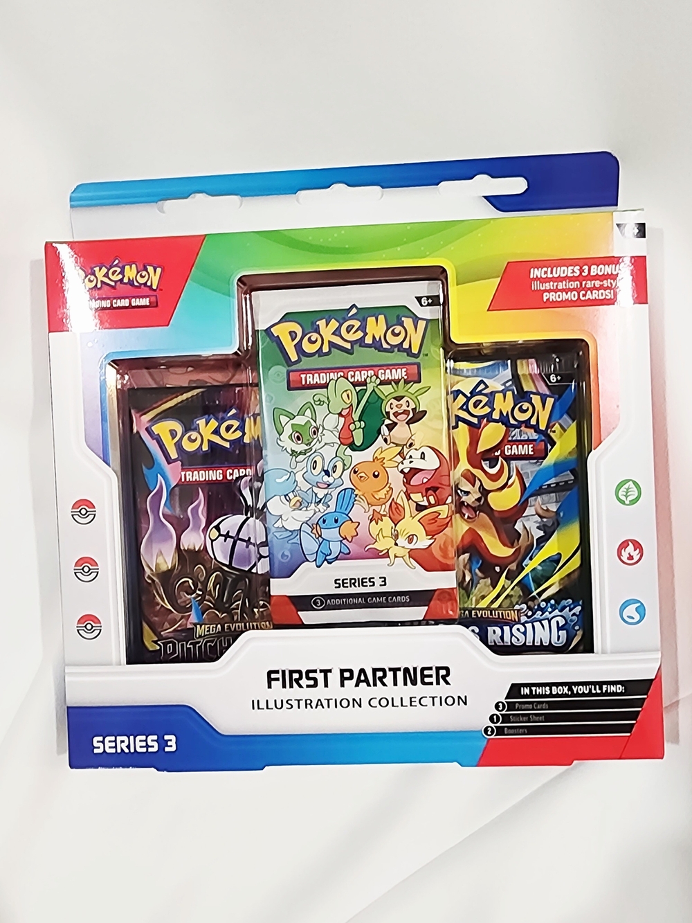 *Sealed* Pokémon TCG: First Partner Illustration Collection (Series 3 Box)